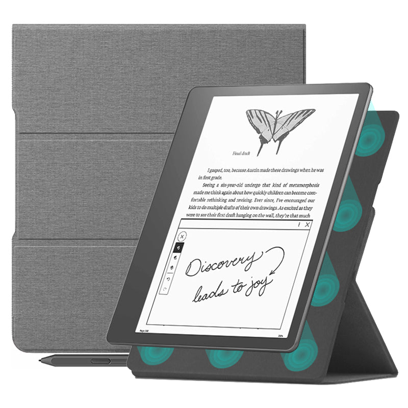 For Amazon Kindle Scribe Magnetic E-reader Case PU Leather Stand Protective Cover For Amazon Kindle Scribe Magnetic E-reader Case PU Leather Stand Protective Cover